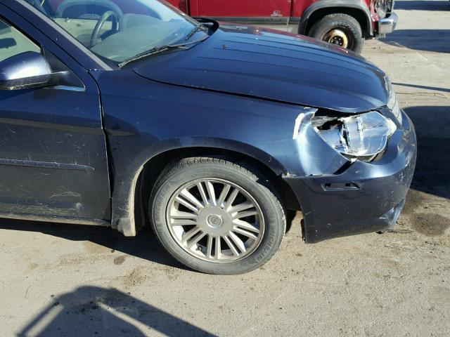 1C3LC56K07N532750 - 2007 CHRYSLER SEBRING TO BLUE photo 9