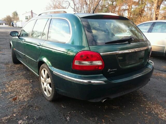 SAJWA54C55WE41866 - 2005 JAGUAR X-TYPE SPO GREEN photo 3