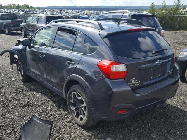 JF2GPABC5HG210718 - 2017 SUBARU CROSSTREK BLACK photo 3