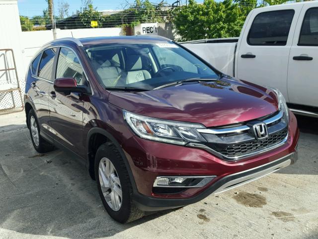 2HKRM3H79GH532570 - 2016 HONDA CR-V EXL 勃艮第红 照片 1