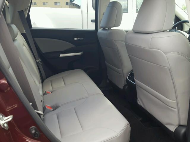 2HKRM3H79GH532570 - 2016 HONDA CR-V EXL 勃艮第红 照片 6