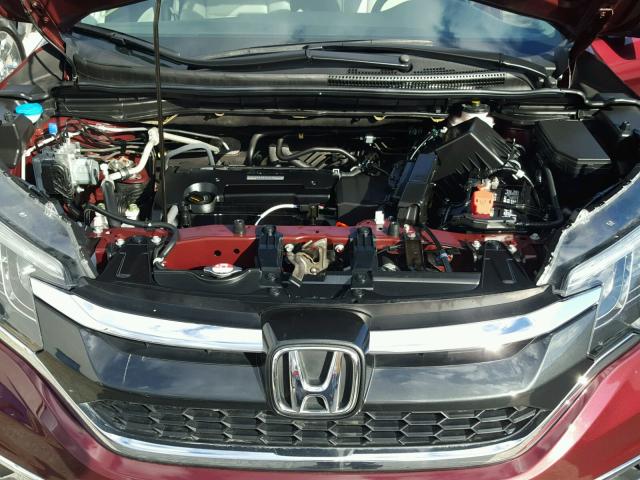 2HKRM3H79GH532570 - 2016 HONDA CR-V EXL 勃艮第红 照片 7