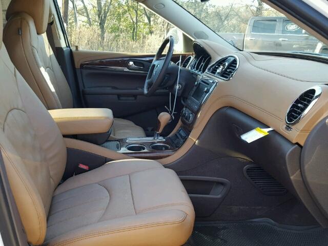5GAKRBKD3HJ344522 - 2017 BUICK ENCLAVE WHITE photo 5