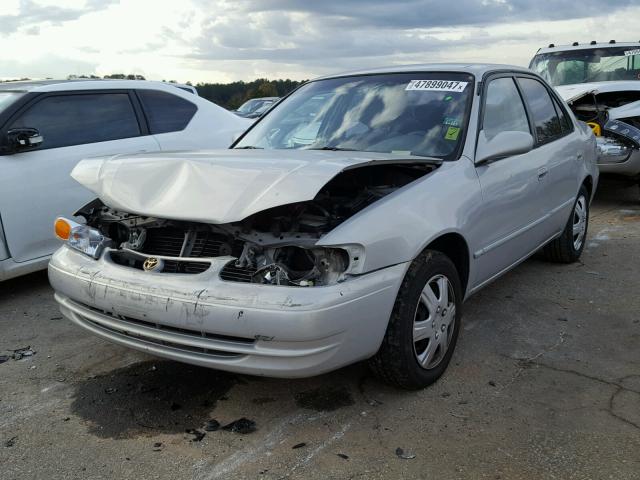 2T1BR12E3XC156448 - 1999 TOYOTA COROLLA VE SILVER photo 2