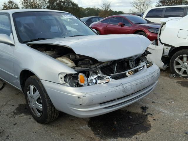 2T1BR12E3XC156448 - 1999 TOYOTA COROLLA VE SILVER photo 9