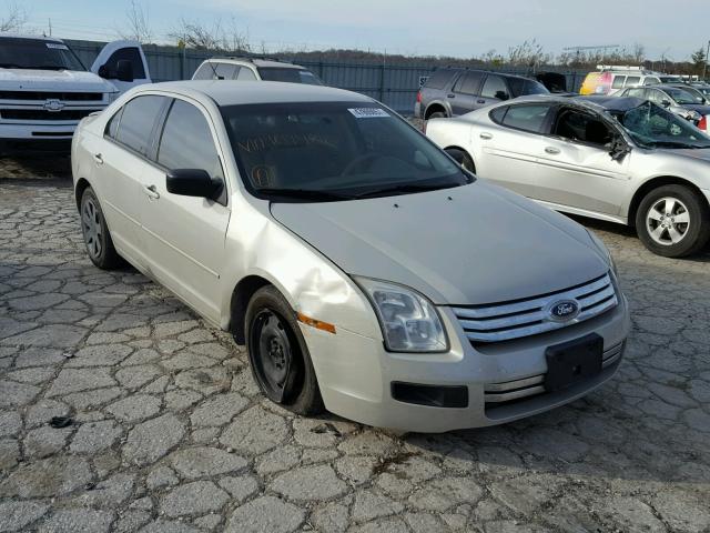 3FAHP06ZX8R109426 - 2008 FORD FUSION S BEIGE photo 1