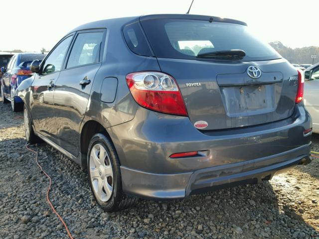 2T1KE40E29C011548 - 2009 TOYOTA COROLLA MA GRAY photo 3