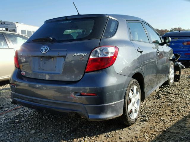 2T1KE40E29C011548 - 2009 TOYOTA COROLLA MA GRAY photo 4