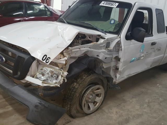 1FTKR1EDXBPA78246 - 2011 FORD RANGER SUP WHITE photo 10