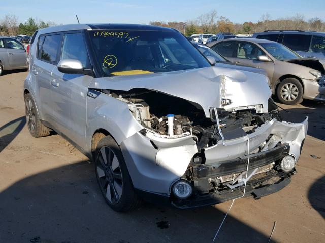 KNDJX3A54E7744811 - 2014 KIA SOUL ! SILVER photo 1