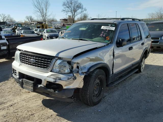 1FMZU73W03ZA09037 - 2003 FORD EXPLORER X SILVER photo 2