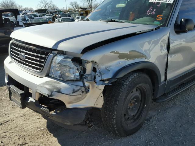 1FMZU73W03ZA09037 - 2003 FORD EXPLORER X SILVER photo 9