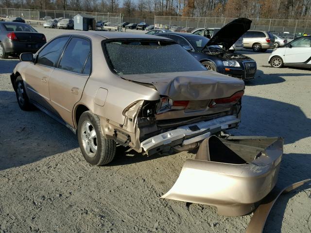 3HGCG66561G711098 - 2001 HONDA ACCORD LX GOLD photo 3