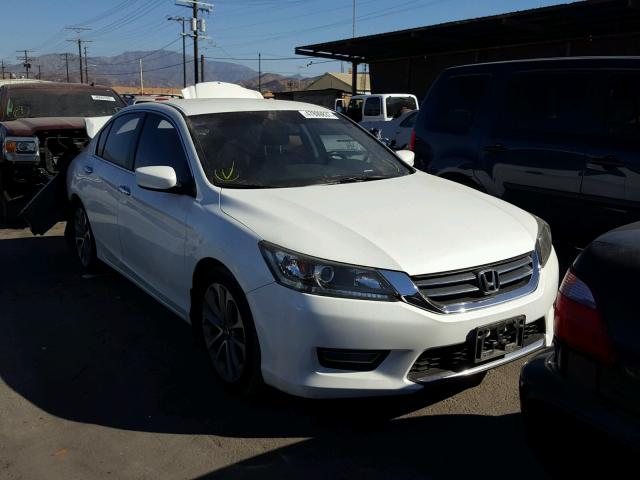 1HGCR2F54DA022747 - 2013 HONDA ACCORD SPO WHITE photo 5