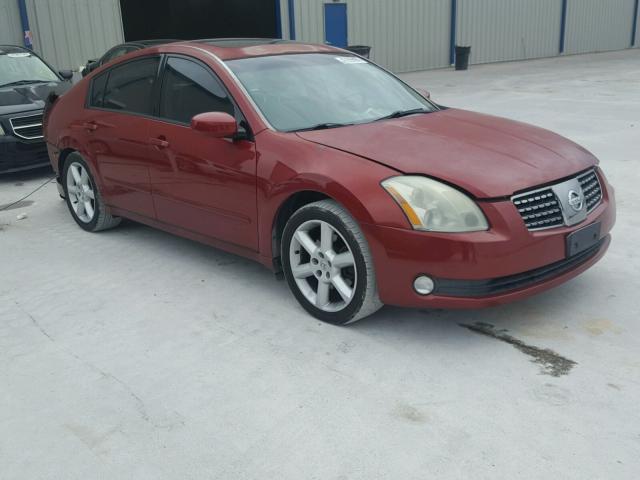 1N4BA41E55C819914 - 2005 NISSAN MAXIMA SE RED photo 1