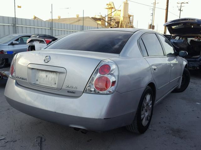 1N4AL11D96C136272 - 2006 NISSAN ALTIMA S SILVER photo 4