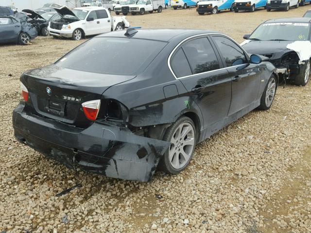 WBAVD535X8A285971 - 2008 BMW 335 XI BLACK photo 4