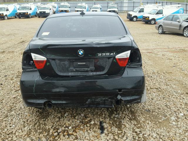 WBAVD535X8A285971 - 2008 BMW 335 XI BLACK photo 9