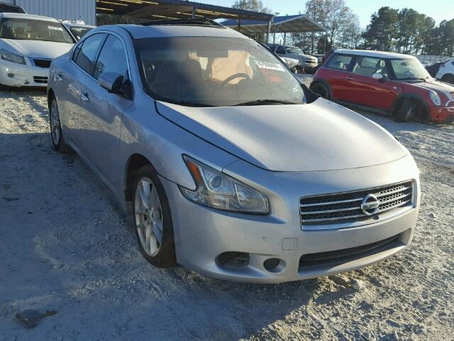 1N4AA5AP2AC854102 - 2010 NISSAN MAXIMA S SILVER photo 1