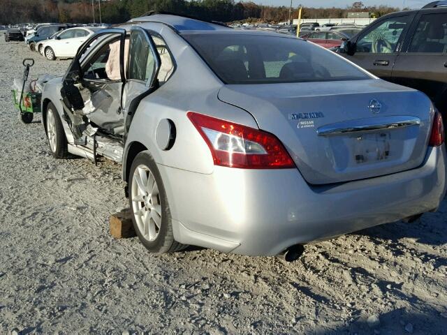 1N4AA5AP2AC854102 - 2010 NISSAN MAXIMA S SILVER photo 3