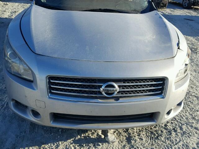 1N4AA5AP2AC854102 - 2010 NISSAN MAXIMA S SILVER photo 7