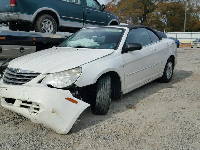 1C3LC45K78N174723 - 2008 CHRYSLER SEBRING WHITE photo 2