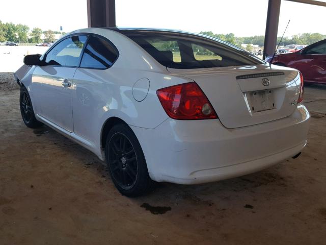JTKDE177660125937 - 2006 TOYOTA SCION TC 白色 照片 3