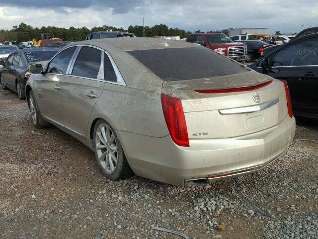 2G61P5S33D9135699 - 2013 CADILLAC XTS LUXURY GOLD photo 3