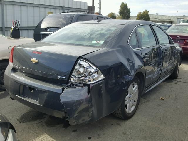 2G1WB5E39F1169136 - 2015 CHEVROLET IMPALA LIM GRAY photo 4