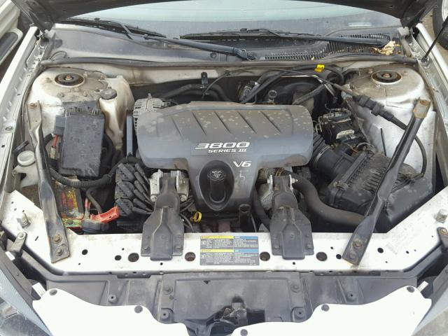 2G2WS522651188068 - 2005 PONTIAC GRAND PRIX SILVER photo 7