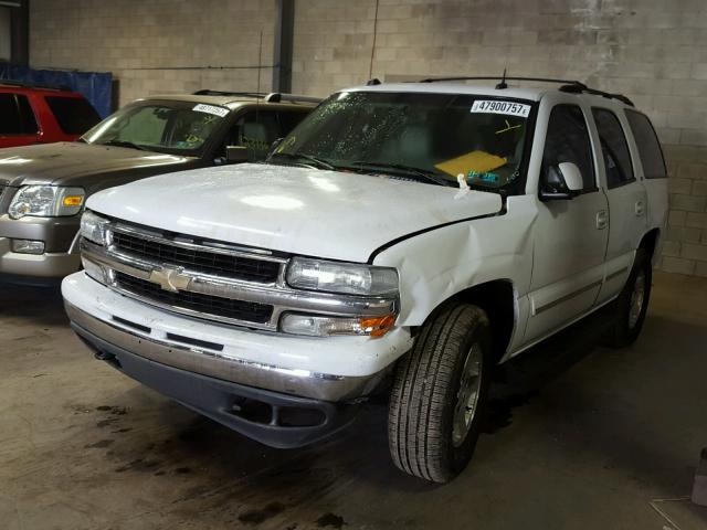 1GNEK13Z64J155708 - 2004 CHEVROLET TAHOE K150 WHITE photo 2