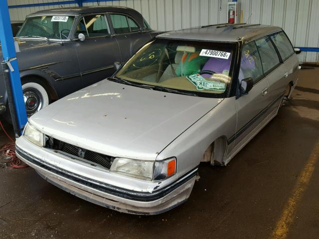 4S4BJ63C3M6900534 - 1991 SUBARU LEGACY L BROWN photo 2