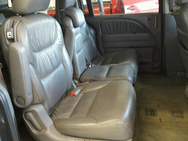 5FNRL38767B059132 - 2007 HONDA ODYSSEY EX BLUE photo 6