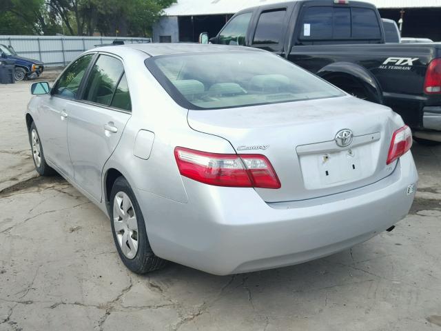 JTNBE46K973040575 - 2007 TOYOTA CAMRY NEW SILVER photo 3