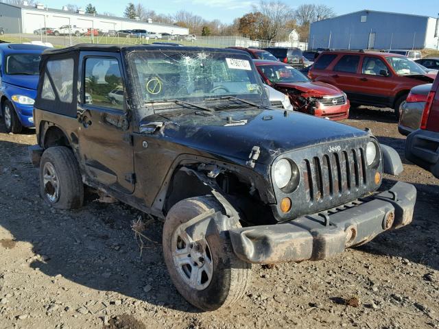 1J4AA2D11BL621162 - 2011 JEEP WRANGLER S BLACK photo 1