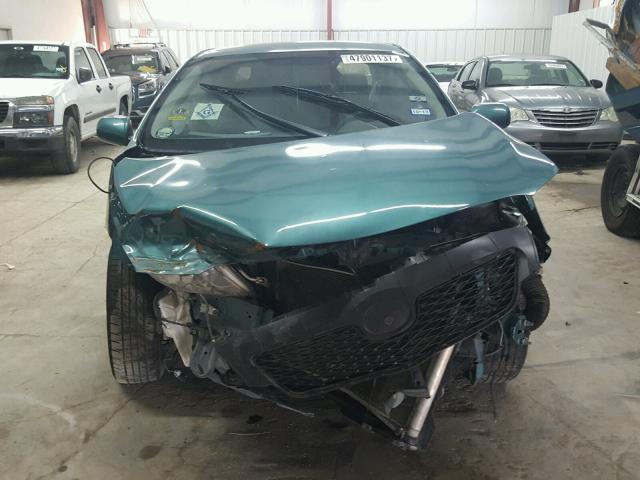 JTDBU4EE3A9105279 - 2010 TOYOTA COROLLA BA GREEN photo 7