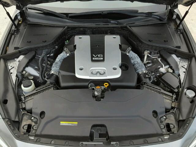 JN1BV7AP5FM346919 - 2015 INFINITI Q50 BASE GRAY photo 7