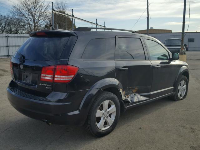 3D4PG5FV6AT242244 - 2010 DODGE JOURNEY SX BLACK photo 4