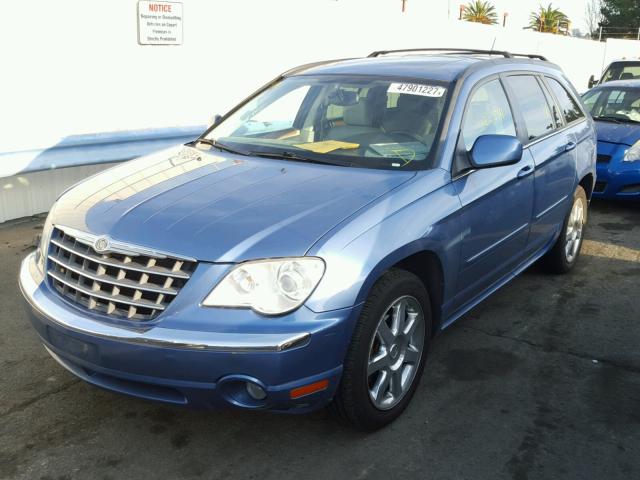 2A8GF78X27R332120 - 2007 CHRYSLER PACIFICA L ლურჯი ფოტო 2