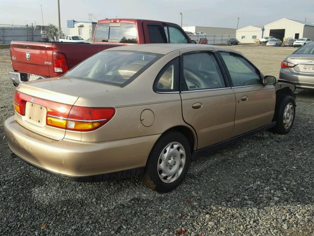 1G8JU52F9YY632784 - 2000 SATURN LS1 GOLD photo 4