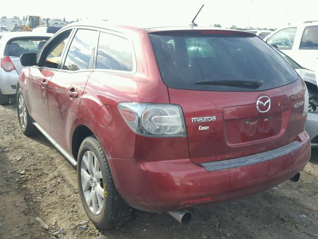 JM3ER293470128988 - 2007 MAZDA CX-7 RED photo 3