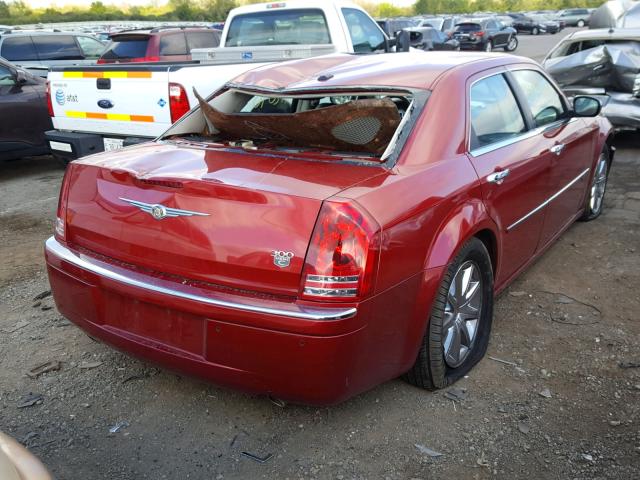 2C3CA6CT2AH113369 - 2010 CHRYSLER 300C BURGUNDY photo 4