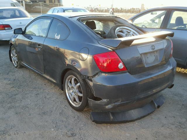 JTKDE167160117777 - 2006 TOYOTA SCION TC 石墨色 照片 3