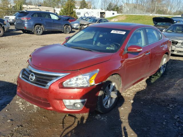 1N4AL3AP6DN589756 - 2013 NISSAN ALTIMA 2.5 RED photo 2