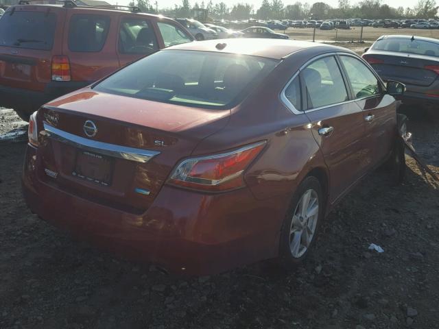 1N4AL3AP6DN589756 - 2013 NISSAN ALTIMA 2.5 RED photo 4