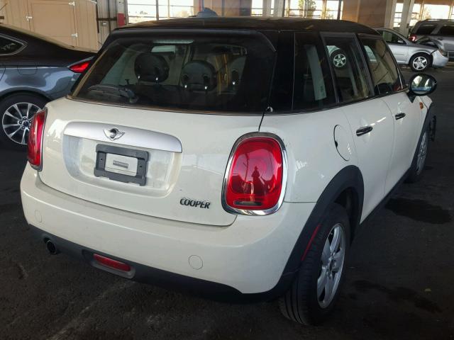 WMWXS5C59FT831854 - 2015 MINI COOPER WHITE photo 4