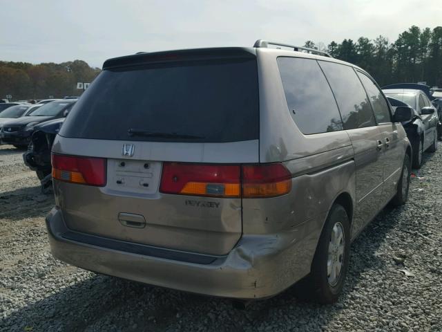 5FNRL18884B091248 - 2004 HONDA ODYSSEY EX GOLD photo 4