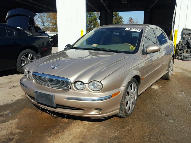 SAJEA51C34WE08086 - 2004 JAGUAR X-TYPE 3.0 TAN photo 2