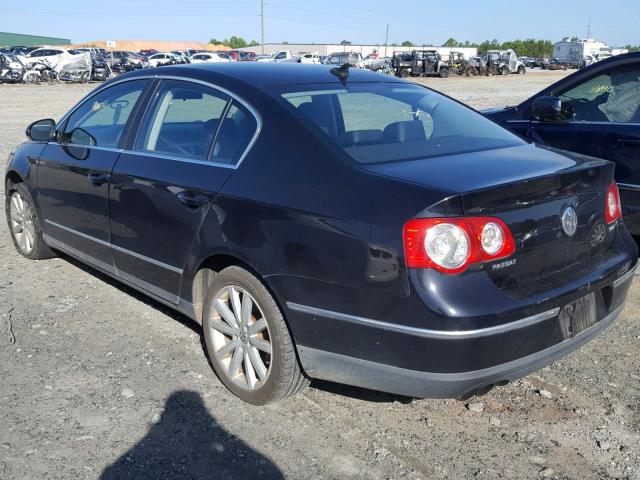 WVWJK7AN6AE112453 - 2010 VOLKSWAGEN PASSAT KOM BLACK photo 3