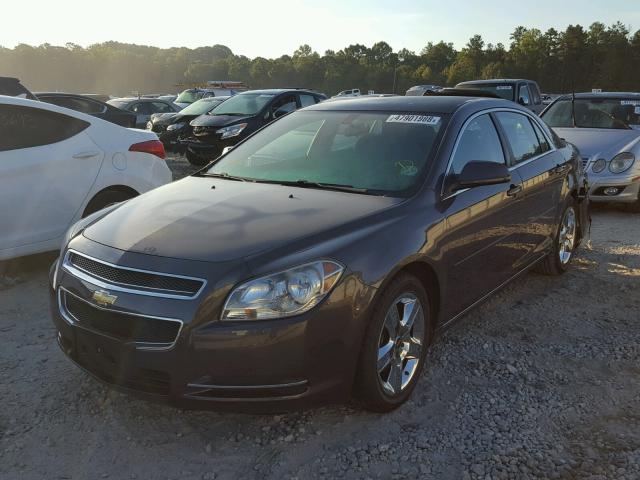 1G1ZC5E02A4131390 - 2010 CHEVROLET MALIBU 1LT გრაფიტი ფოტო 2